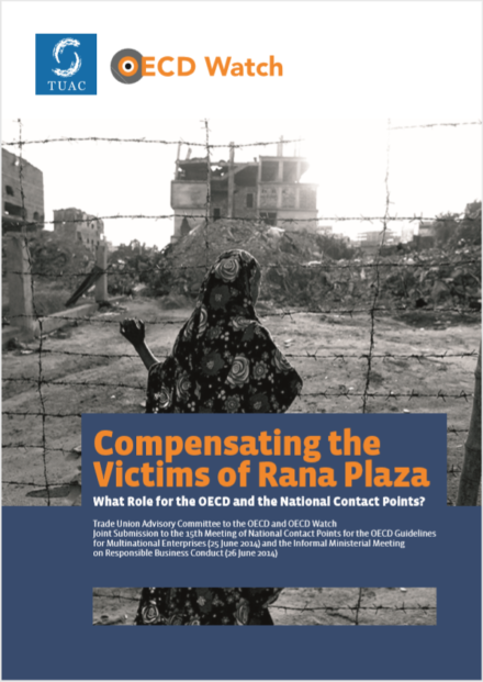 publication cover - Compensating the Victims of Rana Plaza