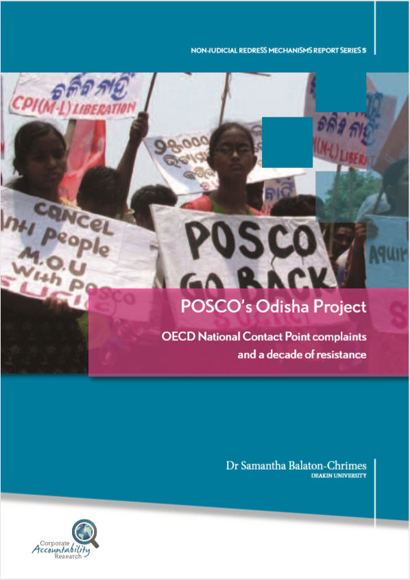 publication cover - Case study: Posco’s Odisha Project