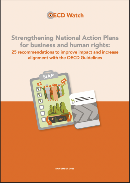 publication cover - Strengthening National Action Plans on business and human rights: